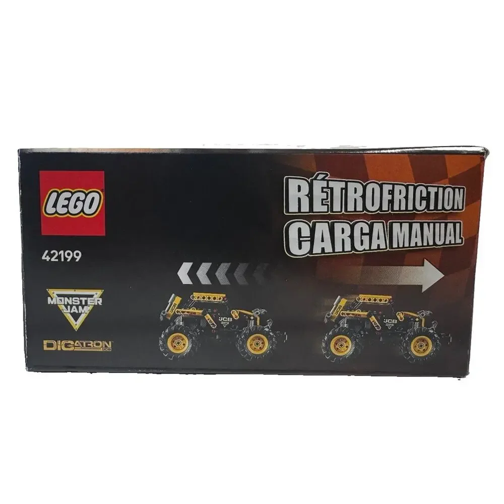 LEGO Technic 42199 Monster Jam DIGatron Pull-Back Truck Building Set New Sealed